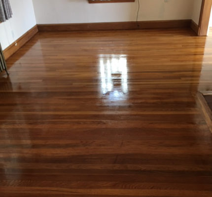 Wood Floor Refinishing to get rid of Pet Stains in Arlington | Mark's Master Service
