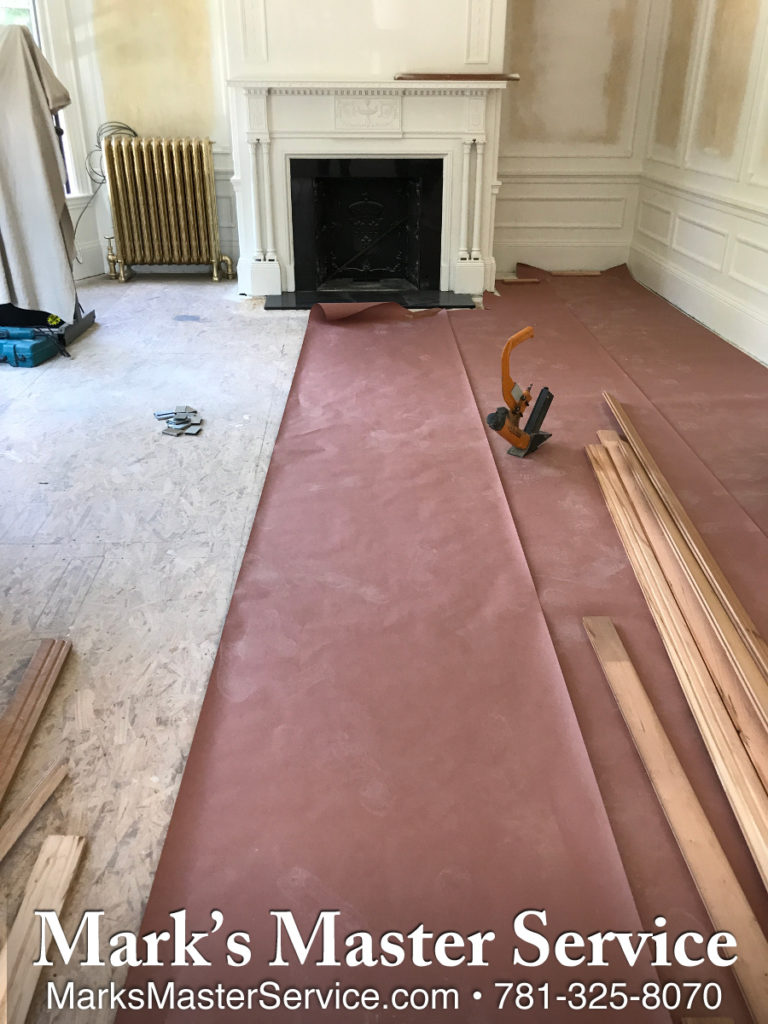 Wood Floor Installation in Somerville, MA | Mark's Master Service