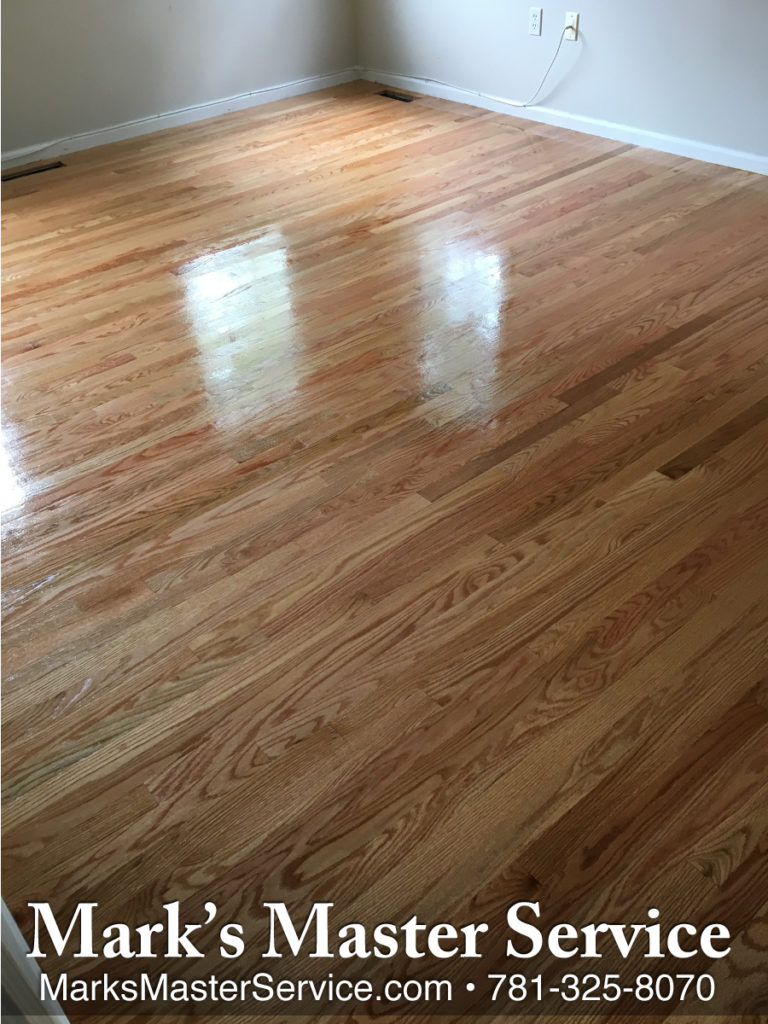 Red Oak Floor Installed in Wilmington MA